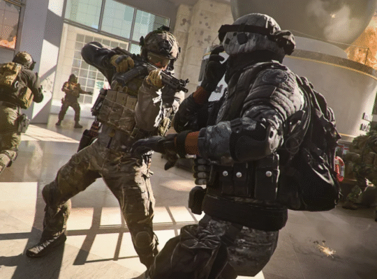 A detailed screenshot of the Call of Duty: Modern Warfare 2 settings menu, highlighting controller and graphics options, with a gaming controller subtly placed in the foreground.